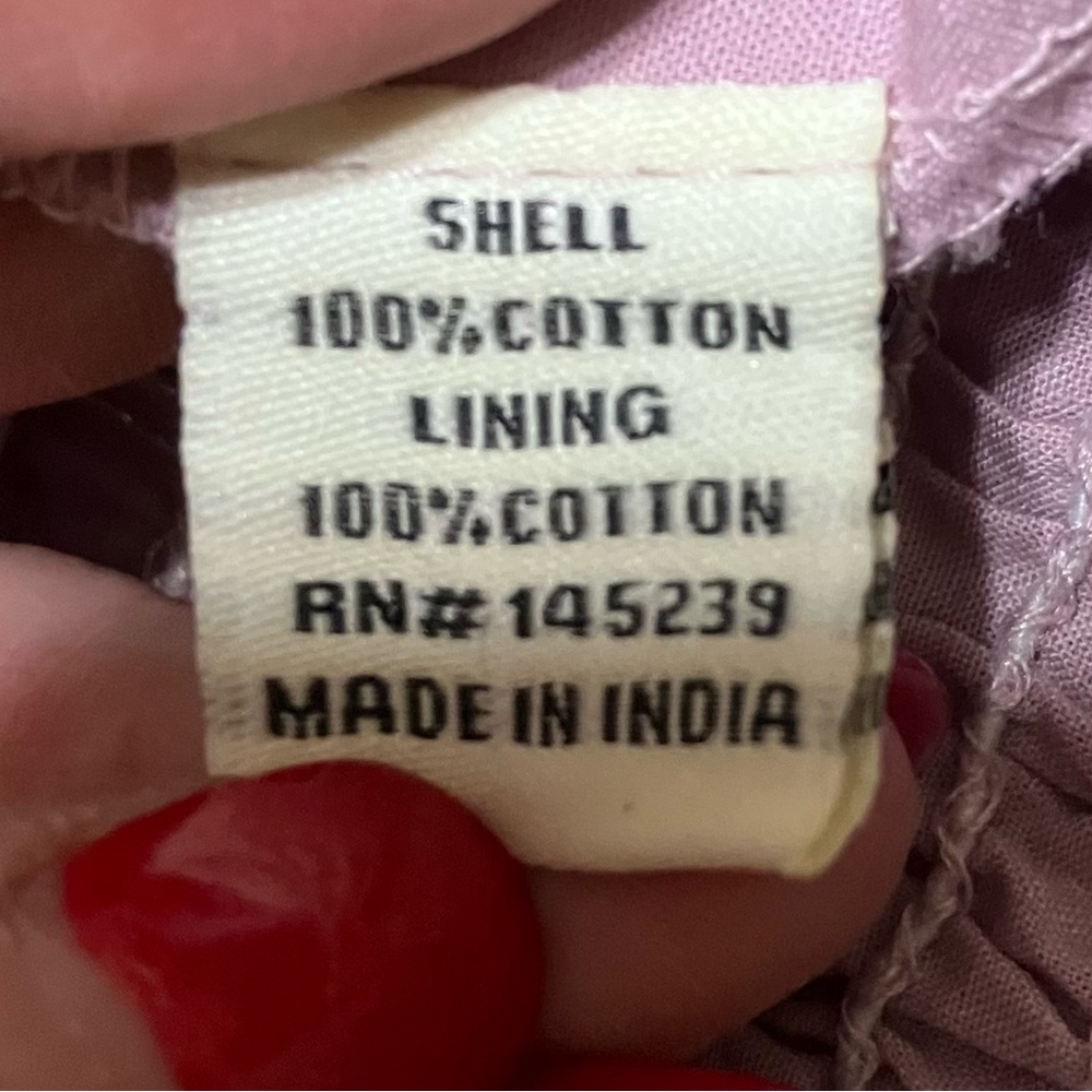 SimAndSam Burnished Lilac Poplin Pleat Bust Top - Picture 5 of 8